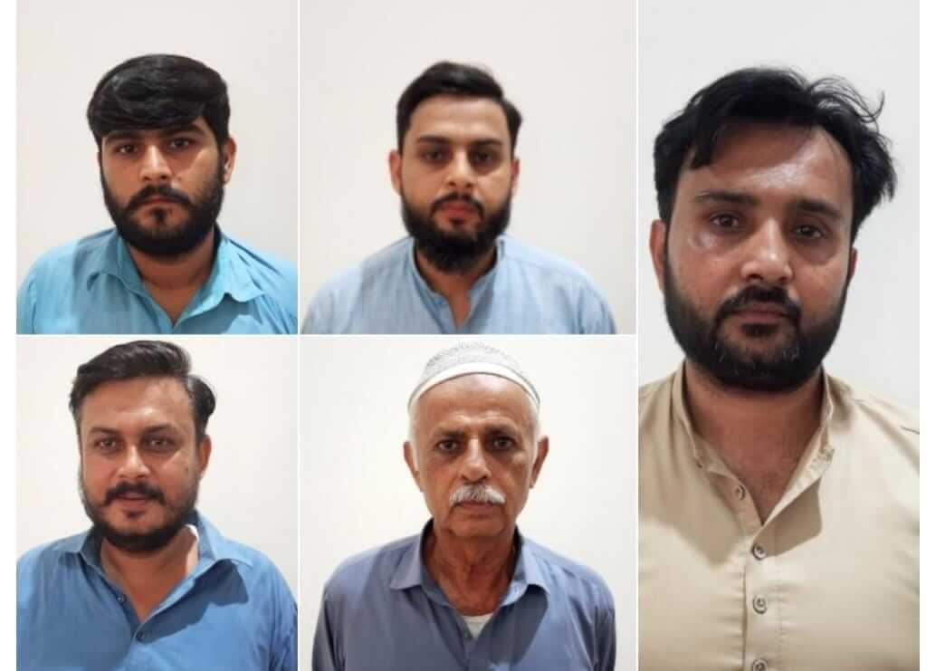 Five Pakistanis arrested for working in Israel