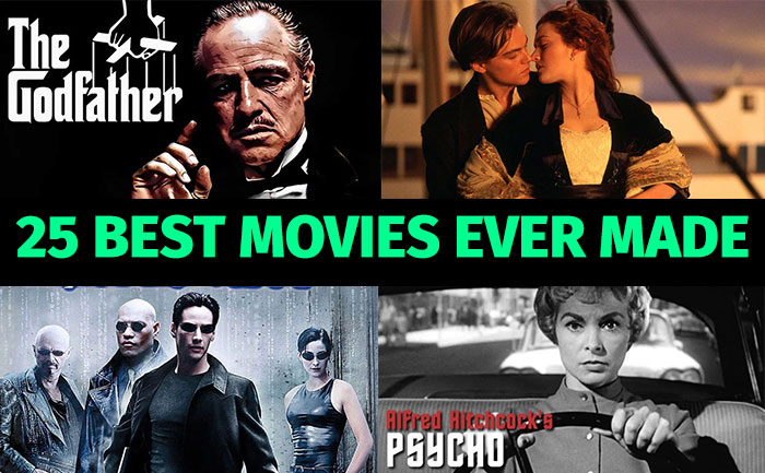 The Definitive List: Top 25 Movies of All Time